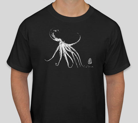 Octopus Gyotaku T-Shirt – Large